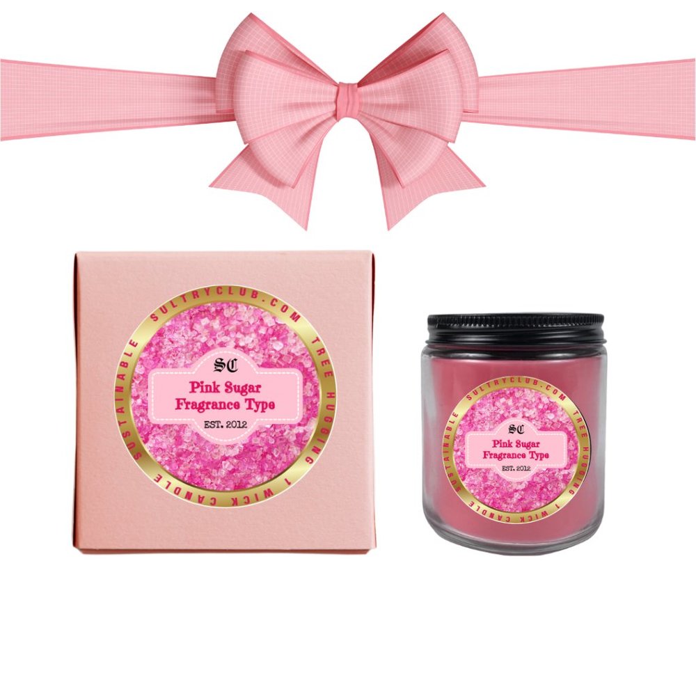 PINK SUGAR TYPE 1 WICK CANDLE